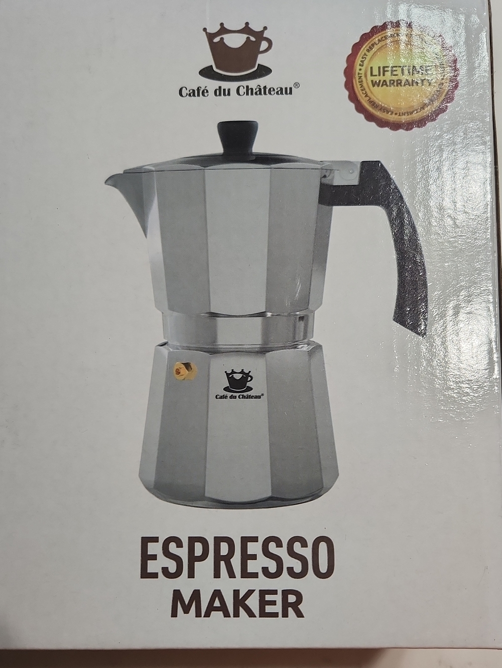 Bialetti Espresso Maker Silver Like New